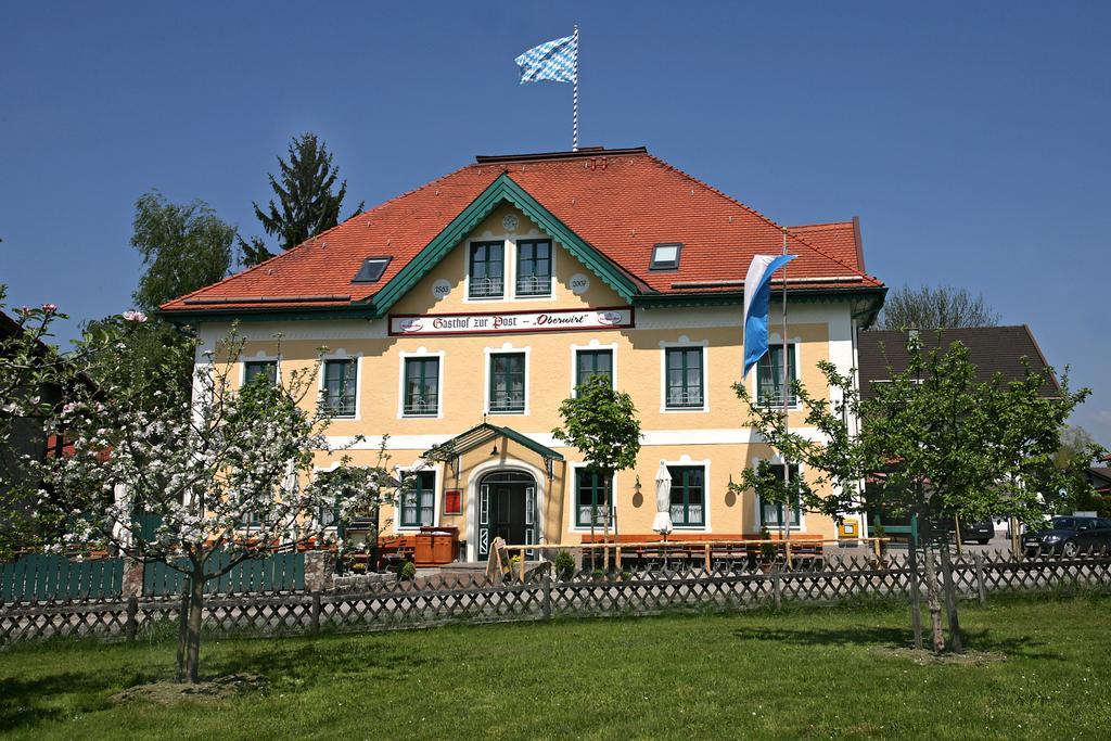 Hotel Gasthof zur Post Oberwirt Chieming Exterior foto